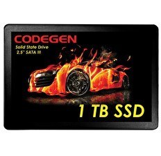 Resim Codegen CDG-1TB-SSD25 1 TB 500/450 MB/s 2.5" SSD 