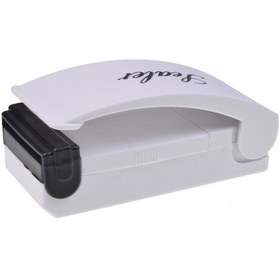 Resim Isıtmalı Plastik Poşet Yapıştırma Makinesi 