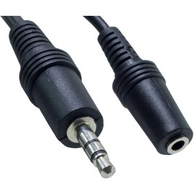 Resim 3.5 MM Stereo Erkek/Dişi 1.5 Metre Kulaklık Uzatma Kablo Elektrom 