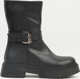 Resim Pierre Cardin ® | PC-52430 Kadın Siyah Cilt Bot 
