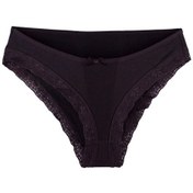 Resim Giyim Bayan Slip Külot Siyah Siyah 