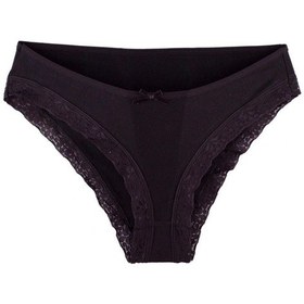 Resim Giyim Bayan Slip Külot Siyah Siyah 