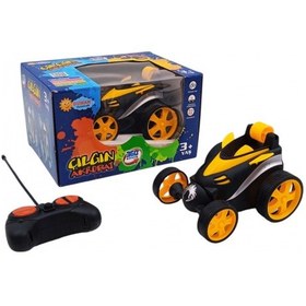 Resim Duman Oyuncak Uzaktan Kumandalı Çılgın Akrobat Araba Dmn368 Sarı Sarı 