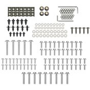 Resim Yaozixa 194 Parça Motosiklet Fairing Tamir Çivisi Seti, Inox Çelik, Yzf R6/r1/r3/r25/fz07/fz09 Uyumlu, Gümüş Renkli, Dayanıklı Ve Konforlu Montaj 