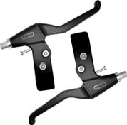 Resim 24-26 Jant Bisiklet Fren Kolu Takım Siyah 