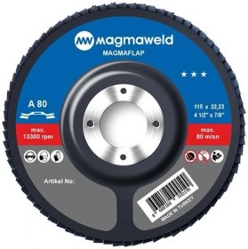Resim Magmaweld Flapdisk Ao 80 KUM-115X22MM-813M31158A (10 Adet) 