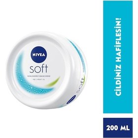Resim Nivea Soft Nemlendirici Bakım Kremi 200 ML 
