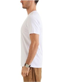 Resim Columbia Csc Bar Split Graphic Kısa Kollu Erkek T-shirt Beyaz Cs0121-100 001 