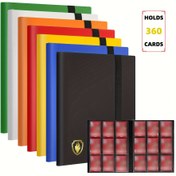 Resim Ticaret Kartı Cilt Albümü, 9 Cepli, 360 Kapasiteli, Yan Yükleyici, PP Malzeme, MTG, TCG, Spor ve Oyun Kartları, Koleksiyoncular 14+ 