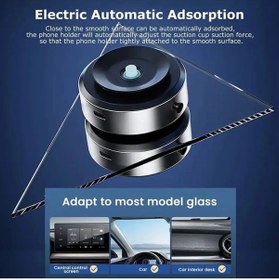 Resim TECHNOMEN Manyetik Araç Vantuz Tutucu, Vakum Cam Ayna Adsorpsiyon Manyetik Vantuz Araç Telefonu Montajı 