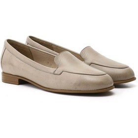 Resim Gönderi R Kadın Bej Antik Hakiki Deri Babet Gdza134m0432 Bej 