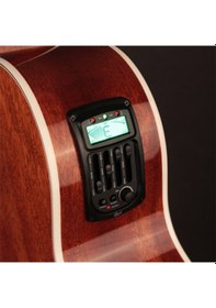 Resim Cort Cj-medxnatw Elektro Akustik Gitar Jumbo Kasa - Çantalı 