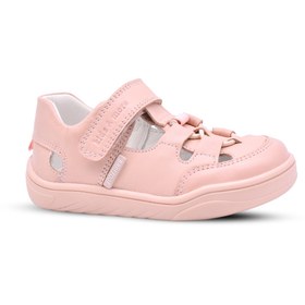 Resim kids A more Zepa Kız Çocuk Hakiki Deri Barefoot Özellikli Pudra Pembe Günlük Ayakkabı 