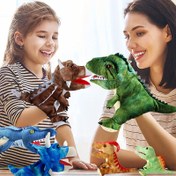 Resim 30cm/11.81inç Çocuklar İçin El Oyuncakları Dinozor, Oyuncaklar Dinozor Peluş Dolgu Oyuncak Hikaye Oyuncakları Parmak Oyuncakları Dinozor Oyuncakları Çocuklar İçin 3 5 7 8 12 - DDEMSMOE 