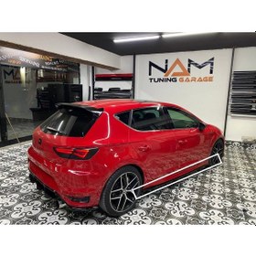 Resim Leon Marşpiyel Lipi Marşpiyel Alt Lip Parlak Siyah Mk3 