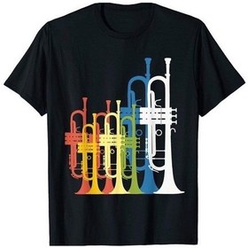 Resim Herşey Nota Trompet Unisex Tshirt 001 