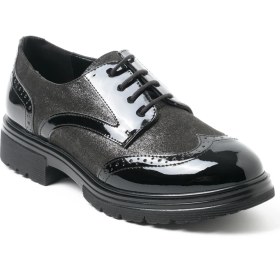 Resim Donna Serena Kadın Oxford/ayakkabı 8B4396DS Donna Serena 4396 DS CAM GLI NERGOLDES SC NERO 