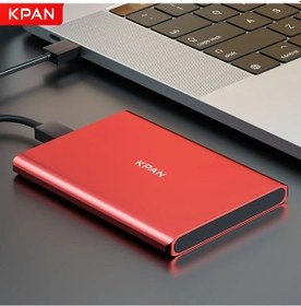 Resim Meridiangoods Kpan High Speed Usb 3.0 Taşınabilir 500gb Gri 2.5 Inç Metal Mekanik Hard Disk 