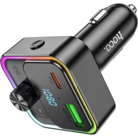 Resim Kamardey Dijital Göstergeli Kablosuz Araç Içi Fm Transmitter + USB-PD30W Hızlı Şarj Aleti 