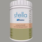 Resim Bianca Taş 1 Litre Stella Su Bazlı Saf Akrilik Boya (611G_1090_1.00) 