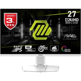 Resim MSI 27 MAG 274URFW FLAT RAPID IPS 3840x2160 (UHD) 16:9 160HZ 1MS G-SYNC COMPATIBLE PIVOT GAMING MONITOR 