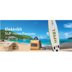 Resim habl Şarjlı Dijital Şişirme Pompası 22PSI (1.5 BAR)-(Şişme Çadır/Paddle Board/Şişme Yatak vb. uygundur.) 