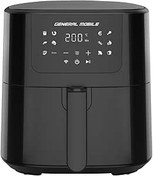 Resim GENERAL MOBILE, Gm Air Fryer Fritöz 1500W, 5 Litre, ACGMFTBL, Siyah 