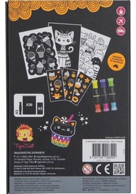 Resim Tiger Tribe Neon Boyama Seti - Glow Friends 