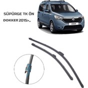 Resim Eraks Car Accesories Dokker Ön Cam Silecek Süpürgesi Takım 22"+16" 2015 Sonrası 