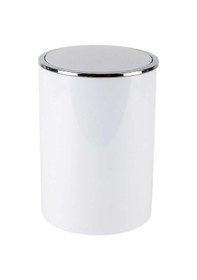 Resim Lenox Çöp Kovası 6 Lt Beyaz M-e35-01 Siyah 