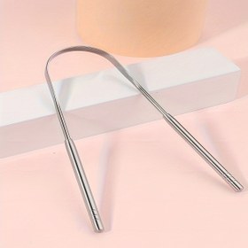 Resim Dil Kazıyıcı, Dil Kaplama Kazıyıcı, Ağız Bakımı İçin Taze Nefes, Paslanmaz Çelik Dil Temizleyiciler, Yetişkinler İçin Dil Temizleme Araçları 