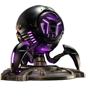 Resim Gravastar Mars Pro 20W Bluetooth Hoparlör, Taşınabilir Stereo Ses Bombası, RGB Işıklı ve Şarj Standı, Siyah 