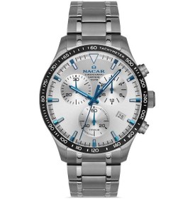 Resim Nacar NC34-25B019-TSLM Titanyum Erkek Kol Saati 
