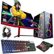 Resim Zeiron RX40 i5-3470 16 GB 1 TB HDD+256 GB SSD GT730 75Hz 23.6" Free Dos Masaüstü Oyuncu Bilgisayarı 