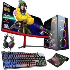 Resim Zeiron RX40 i5-3470 16 GB 1 TB HDD+256 GB SSD GT730 75Hz 23.6" Free Dos Masaüstü Oyuncu Bilgisayarı 