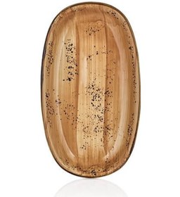 Resim By Bone - Zest - ZT-34-OV - Oval Tabak - 34 cm - Vintage 6 Adet 