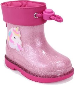 Resim İgor W10339 Bimbi Unicornio Fuşya Ortopedik Kız Çocuk Yağmur Çizme FUŞYA 