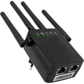 Resim Gaman 4 Antenli 300MBPS Wifi Repeater Kablosuz Sinyal Güçlendirici Access Point 