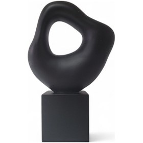 Resim Soyut Taş Obje Siyah 