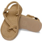 Resim Nomadic Republic Hawaii Platform Bej Kadın Sandalet Bej 