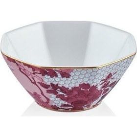 Resim Lamedore Tea Delight 15 Cm Kase Blue Regency Damask 1 Adet 