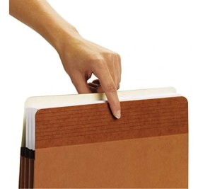 Resim Daders Home Dosya Cebi, Düz Kesim Tablet, 3 - 1/2 Inç Genişletme, Yasal Ölçü, Ters Düşme, Kutu Başına 25 (73210) 