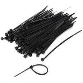 Resim Tork Kablo Bağı Cırt Kelepçe 9 Mmx1200 Mm Siyah 100 'lü Paket 