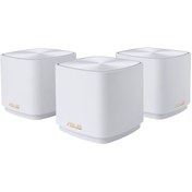 Resim ASUS ZenWiFi XD4 Plus AX1800 Çift Bantlı Mesh Sistemi (Beyaz, Üçlü Paket) 