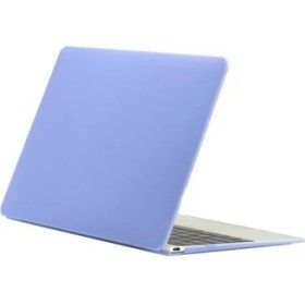 Resim Arabulalaca Apple MACBOOK Air 13' 2020 A2337 M1 Işlemcili Hardcase Kapak Kılıf - Mighty Blue 