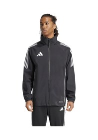Resim Adidas Tıro24 Ra Erkek Spor Yağmurluk - Ij7390 Siyah 