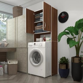 Resim Kenzlife çamaşır makinesi dolabı sinem cvz 180*066*30 banyo kiler kapaklı arkalıklı 