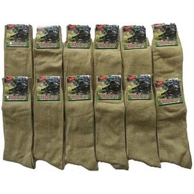 Resim İstikamet Askeri Yazlık Çorap Nano 12'Li Yeşil 