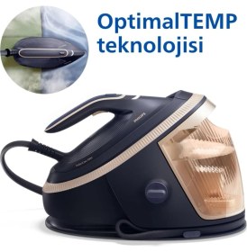 Resim Philips Steam Glide Tabanı ile 3210 W Gücü ve Otomatik Kapanma Özelliği ile Yeni Buhar Kazanlı Ütü 