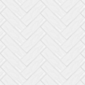 Resim Armada Çini 7x21 Cm Gölgeli Beyaz Çini Seramik 